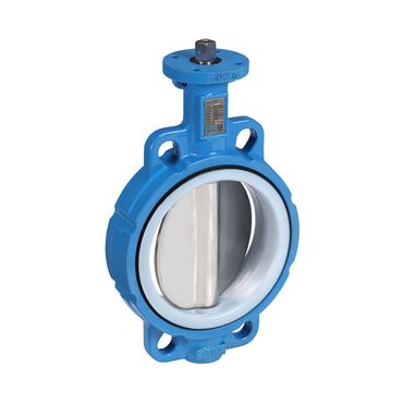 Butterfly valve Type: 6730TFM Ductile cast iron/Stainless steel Bare stem Wafer type